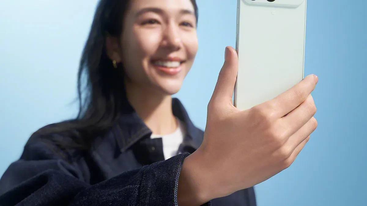 Sony Xperia 10 VIII tampak depan dan belakang