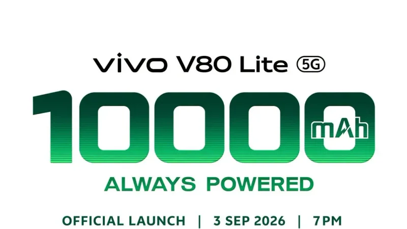 Vivo V80 Lite Siap Meluncur Bawa Baterai Monster 10.000 mAh