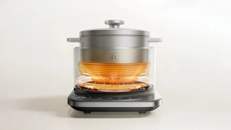 Xiaomi Rilis Rice Cooker Pintar IH Titanium: Bisa Panggang & Tumis!