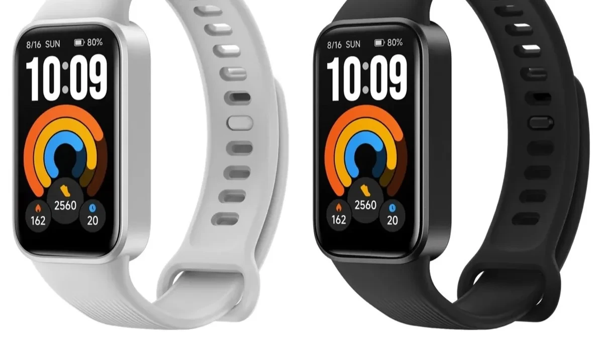 Ilustrasi Xiaomi Smart Band 11 dengan beberapa pilihan material dan desain