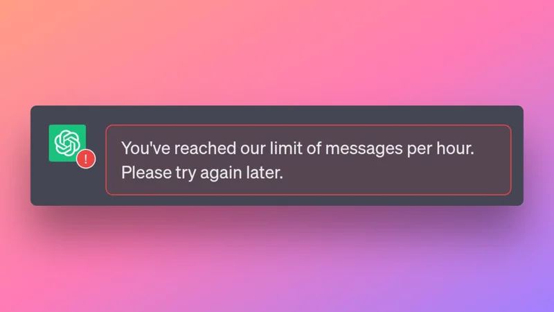 Batas 5 Jam ChatGPT Plus Berlaku Lagi, Ini Alasan Resmi OpenAI!