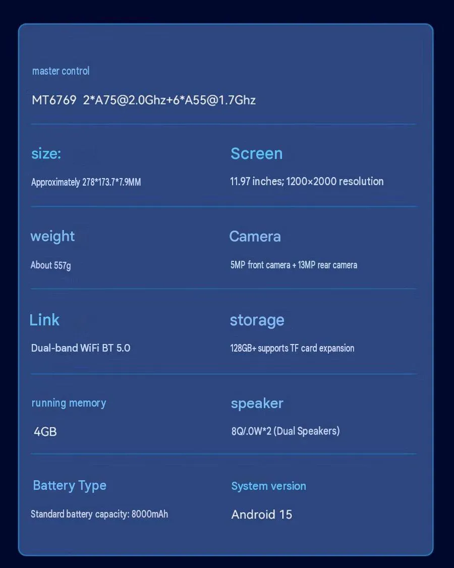 Ilustrasi acer a512 tablet specs sheet Acer A512 Resmi Meluncur: Tablet 12 Inci Murah Baterai 8.000