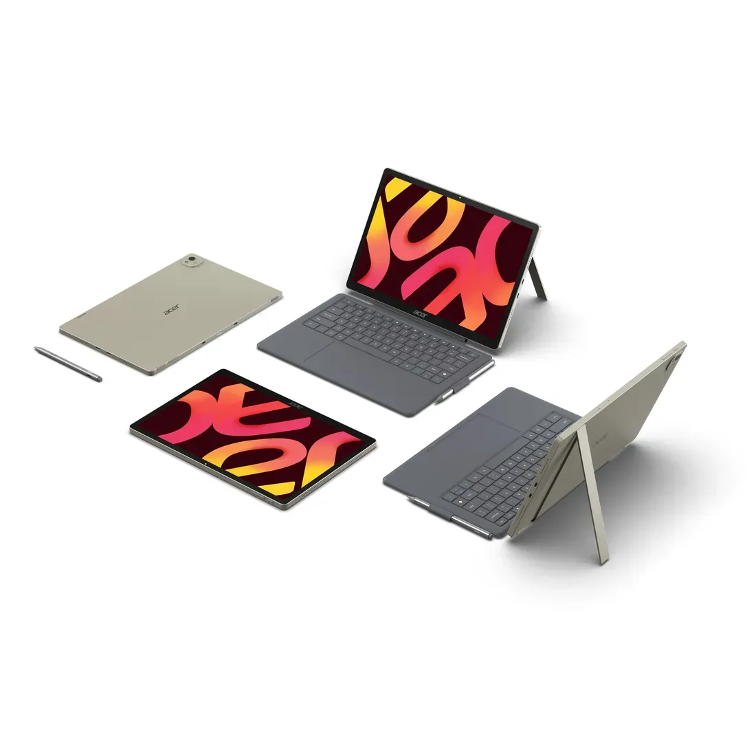 Ilustrasi the acer iconia a14 Acer Rilis Tablet Iconia Terbaru: Layar OLED Jumbo Bisa Jadi