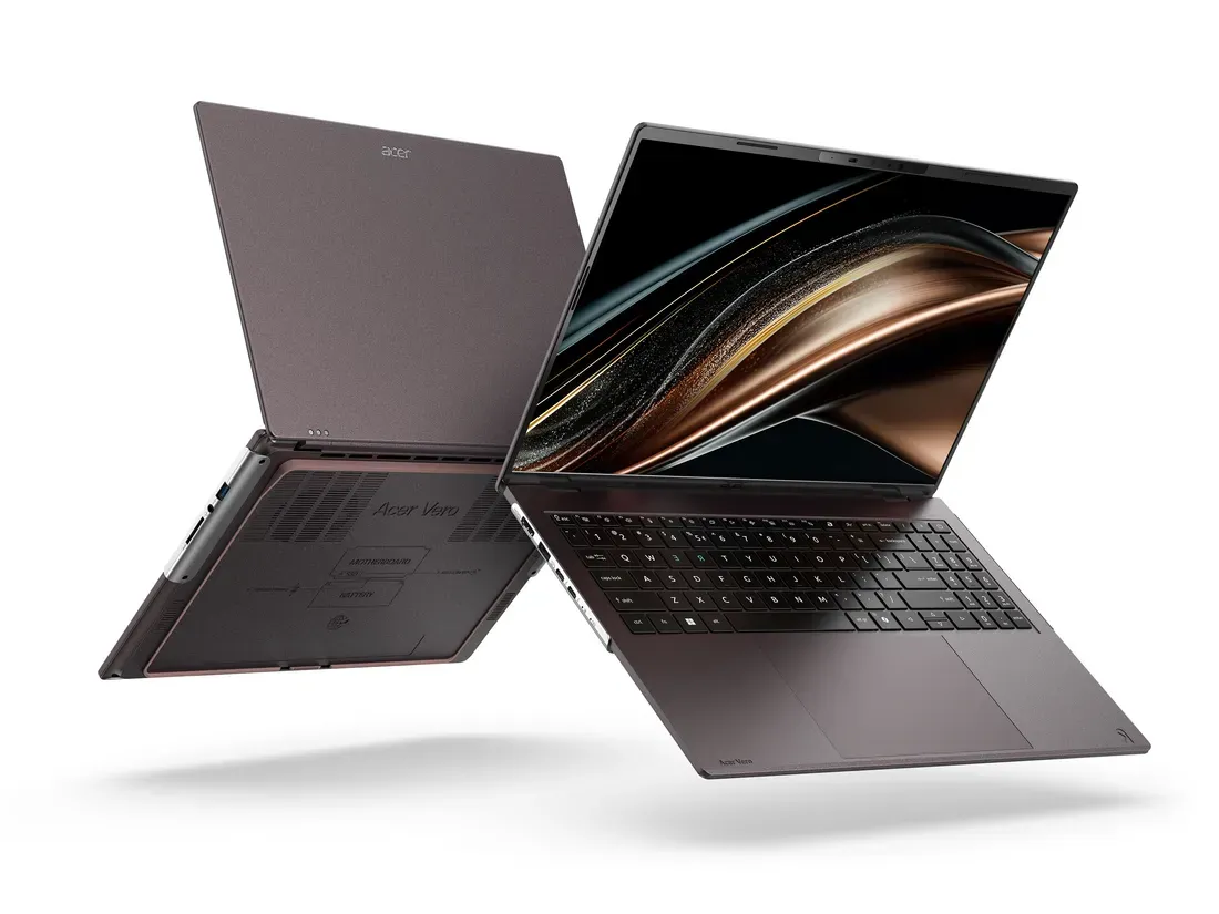 Ilustrasi acer vero 16 v16 i71 1 Acer Vero 16 Meluncur: Laptop Modular Panther Lake dengan La