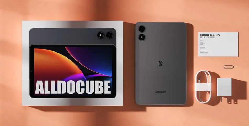 Foto paket kemasan kotak penjualan Alldocube iPlay 80 mini Pro Bawa Layar 90Hz dan Android 16 ke Pasar Global
