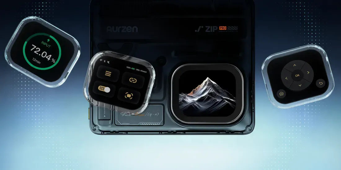 Ilustrasi aurzen zip pro 2 Aurzen Luncurkan ZIP Pro Proyektor Saku Lipat Tiga 1080p Rp1