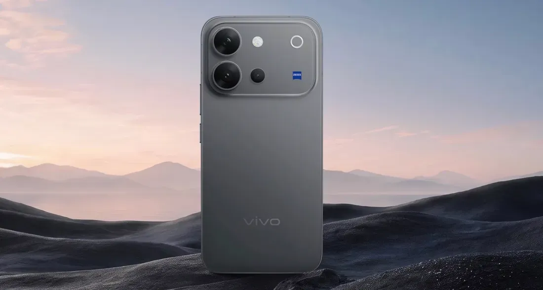 Ilustrasi vivo v80 in stellar black Baterai 7.200 mAh dan Optik Zeiss, Vivo V80 Siap Meluncur
