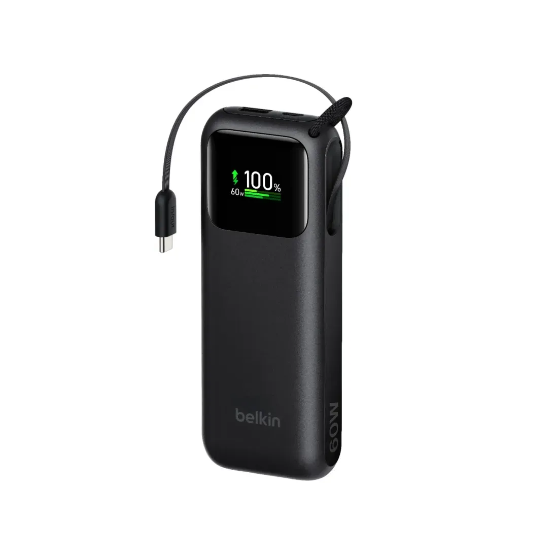 Foto tampak port belakang dan konektivitas I/O Belkin Rilis Power Bank Semi Solid-State Anti Kembung dan Tr