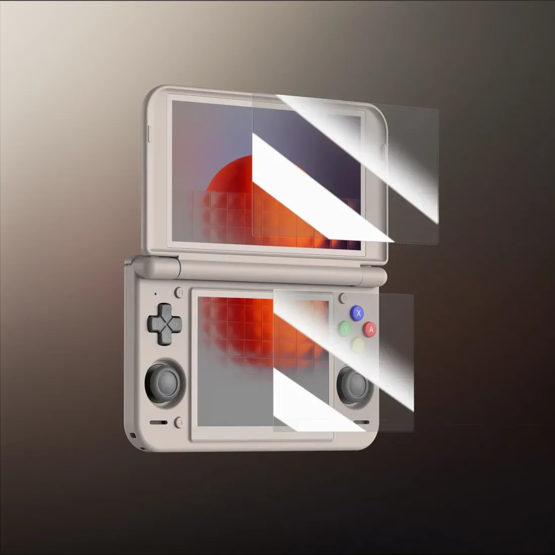 Retroid Pocket Duo Lite Screen Protector. - Biar Main Konsol Dual Screen Lebih Nyaman, Aksesori Resmi Ini Punya Handgrip