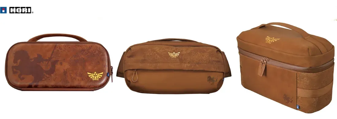 Ilustrasi hori the legend of zelda switch 2 carrying cases Bikin Aksesori Resmi Nintendo Mati Gaya, Koleksi Spesial Zelda dari Hori Ini