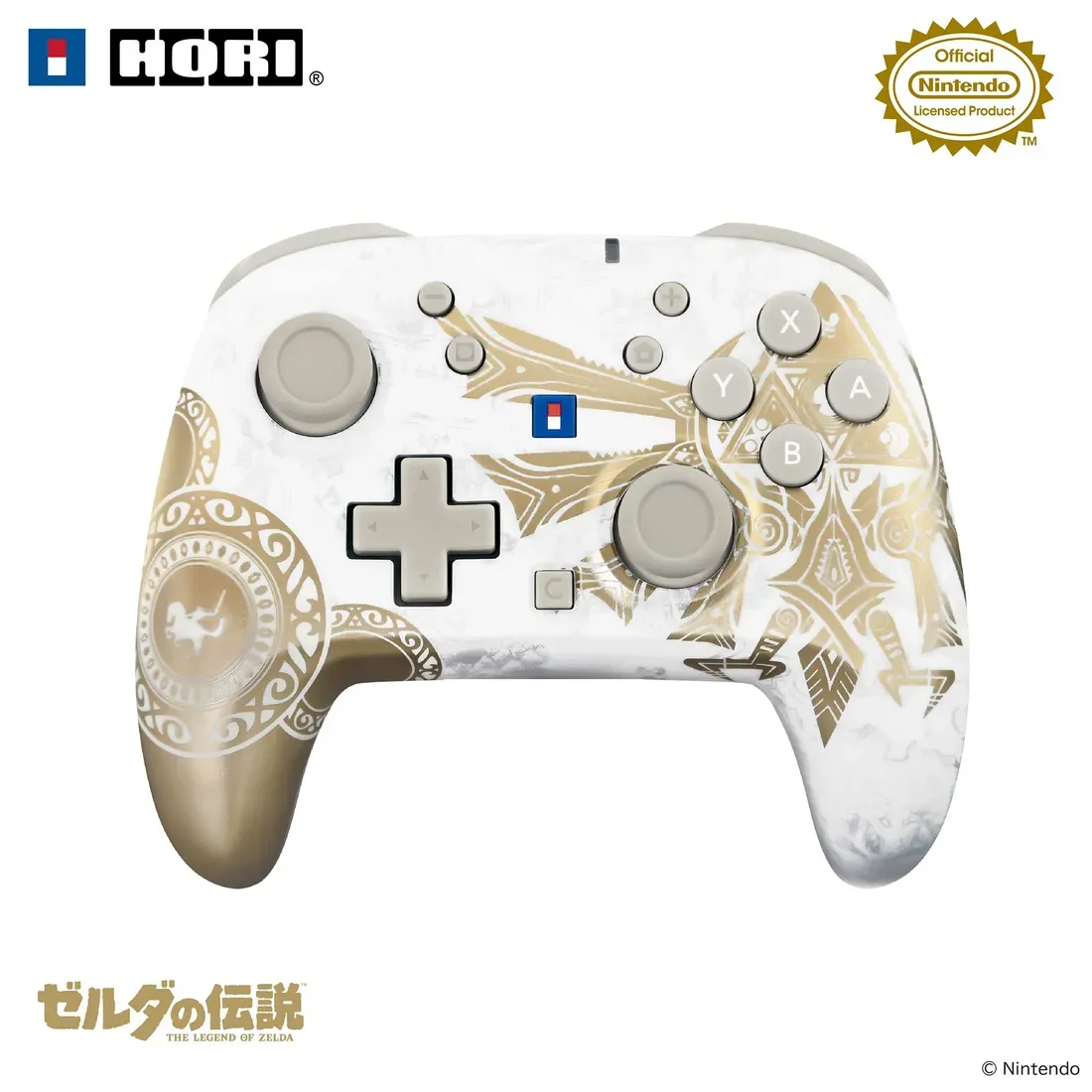 Ilustrasi wireless horipad turbo the legend of zelda edition Bikin Aksesori Resmi Nintendo Mati Gaya, Koleksi Spesial Zelda dari Hori Ini