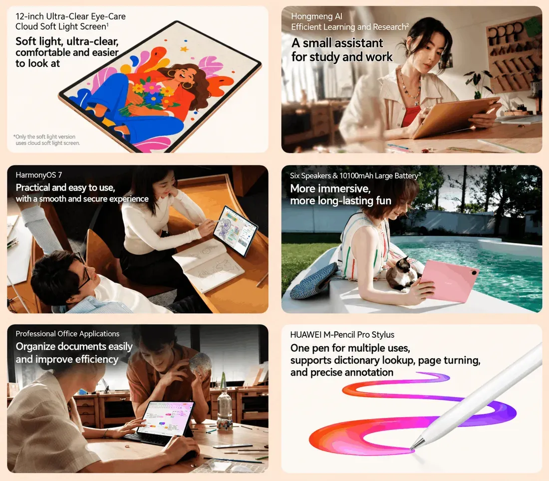 Ilustrasi huawei matepad air z features Bikin Bebas Cemas Cari Colokan, Tablet Layar Lebar Ini Tahan 16 Jam