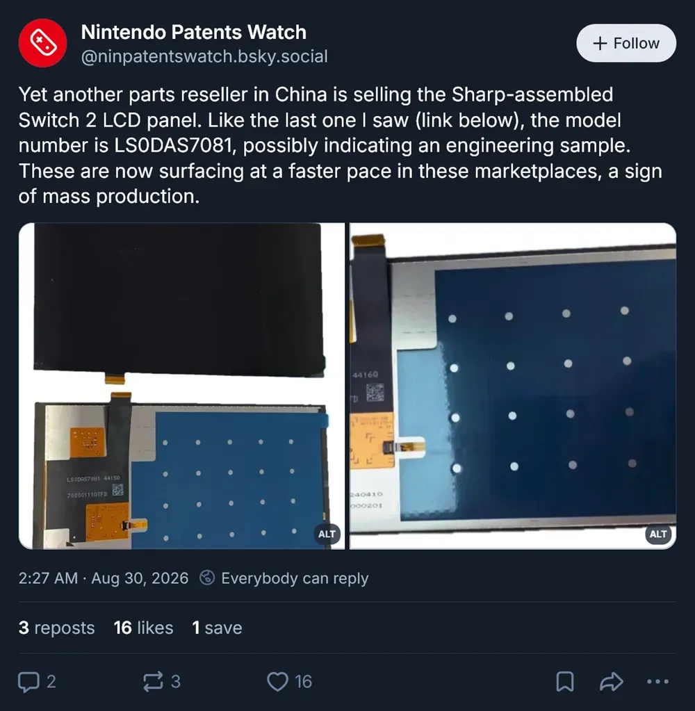 Foto tampilan multi-monitor dan display Bocoran Layar Nintendo Switch 2 Muncul, Benarkah Versi OLED