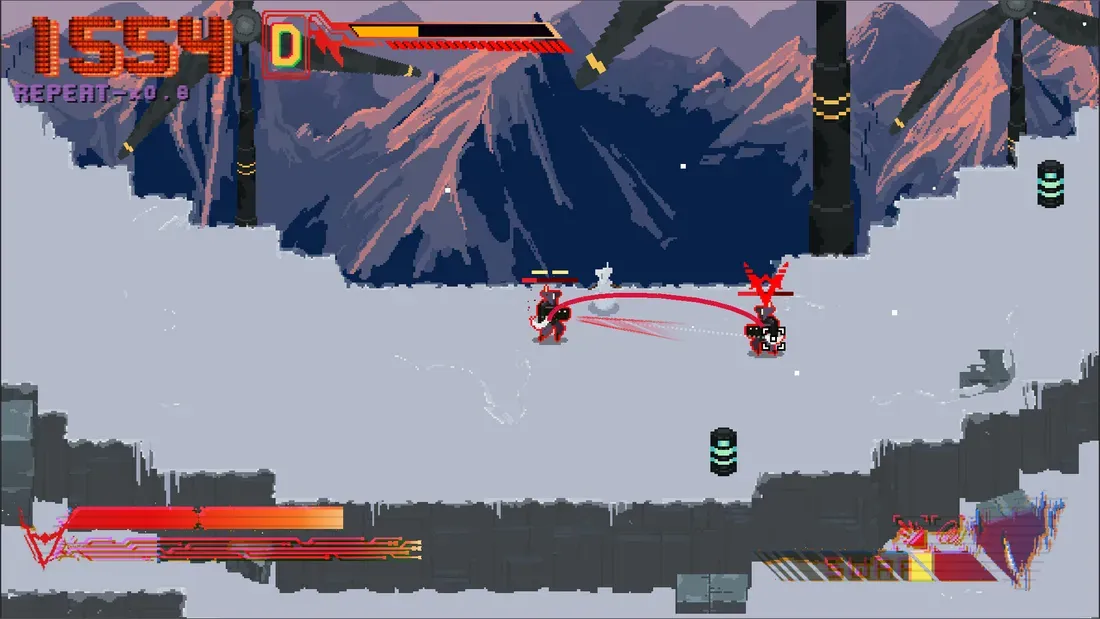 Foto tampilan multi-monitor dan display Bosan Game yang Begitu Saja, Roguelike Shooter Ini Tawarkan Mekanik Tukar Tubuh