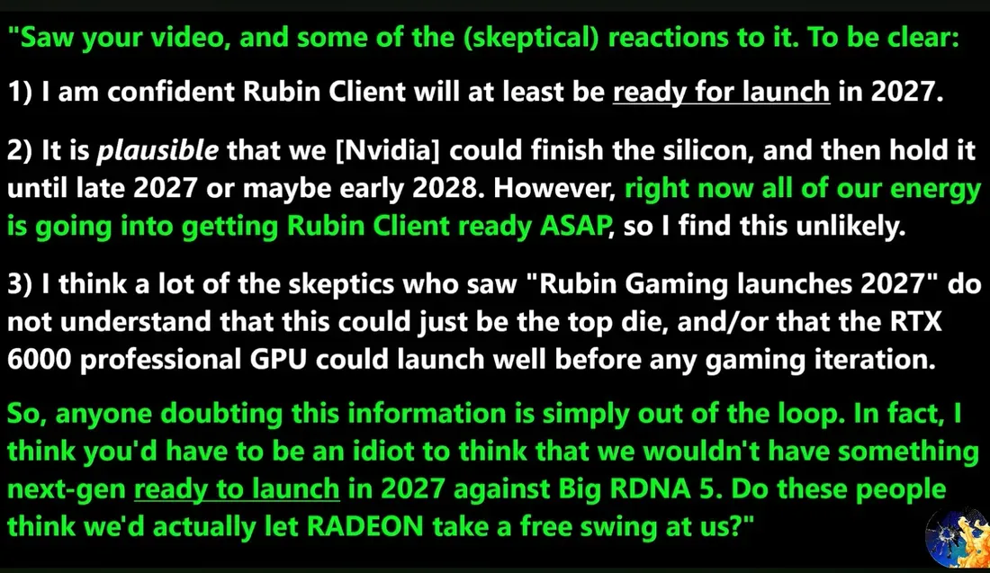 Ilustrasi rtx 6090 launch leak Bukan Tahun Depan, Nvidia RTX 6090 Kabarnya Baru Siap Rilis 2027
