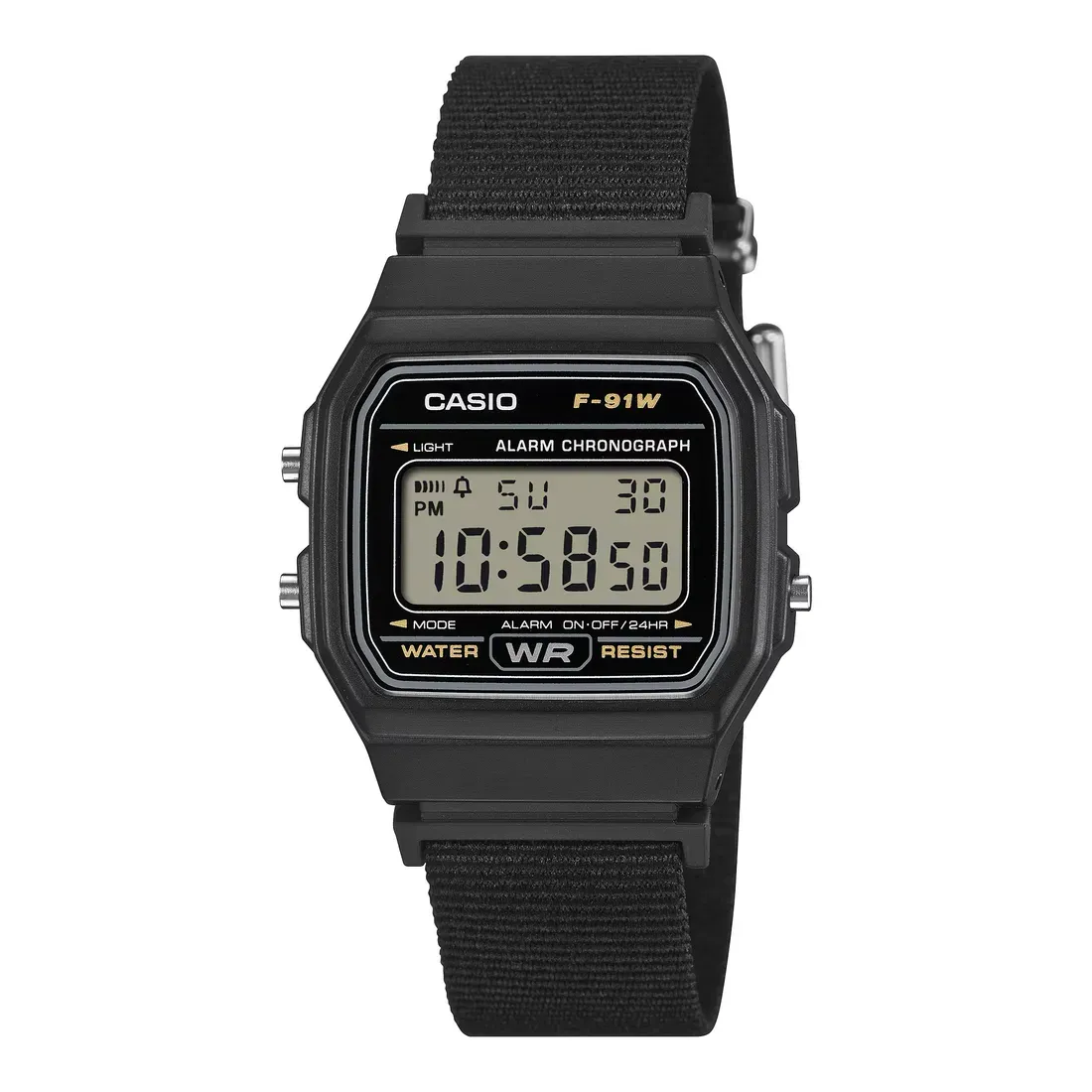 Ilustrasi casio f 91wf 1a Casio F-91WF Meluncur dengan Tali Kain Daur Ulang, Apakah La