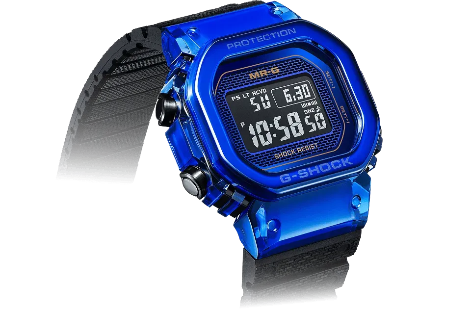 Tali jam karet Dura Soft pada Casio G-Shock MRG-D5000