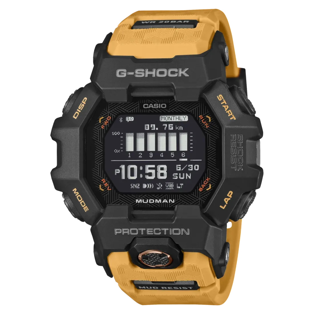 Casio Mudman GDG-B100-1A5JF varian warna pasir