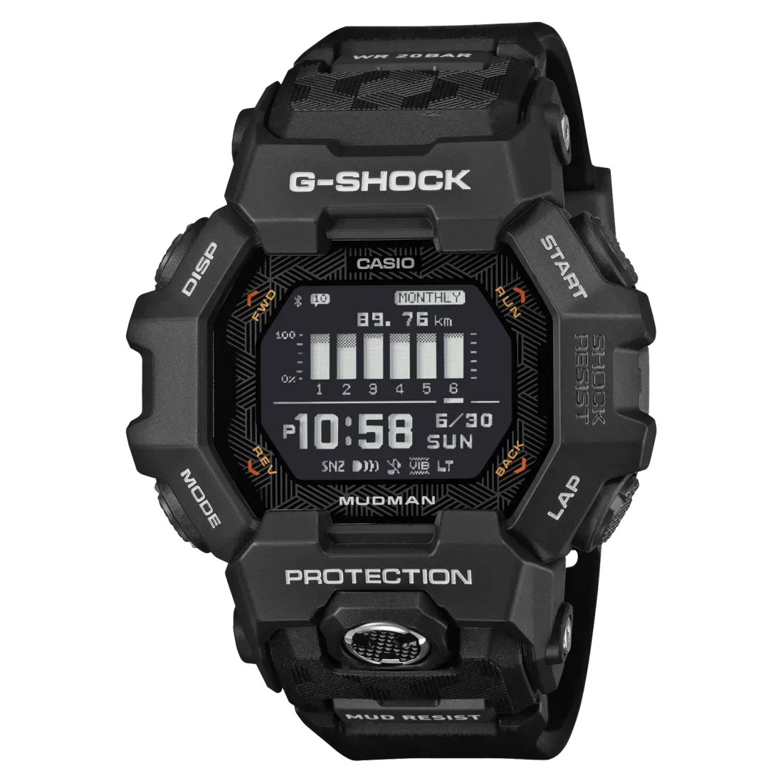 Casio Mudman GDG-B100-1JF varian hitam