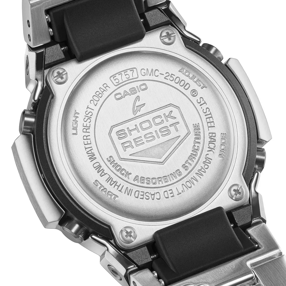 Ilustrasi gmc 2500d 1a2 04 Casio Rilis G-Shock 2500: Jam Tangan Full-Metal dengan Jarum