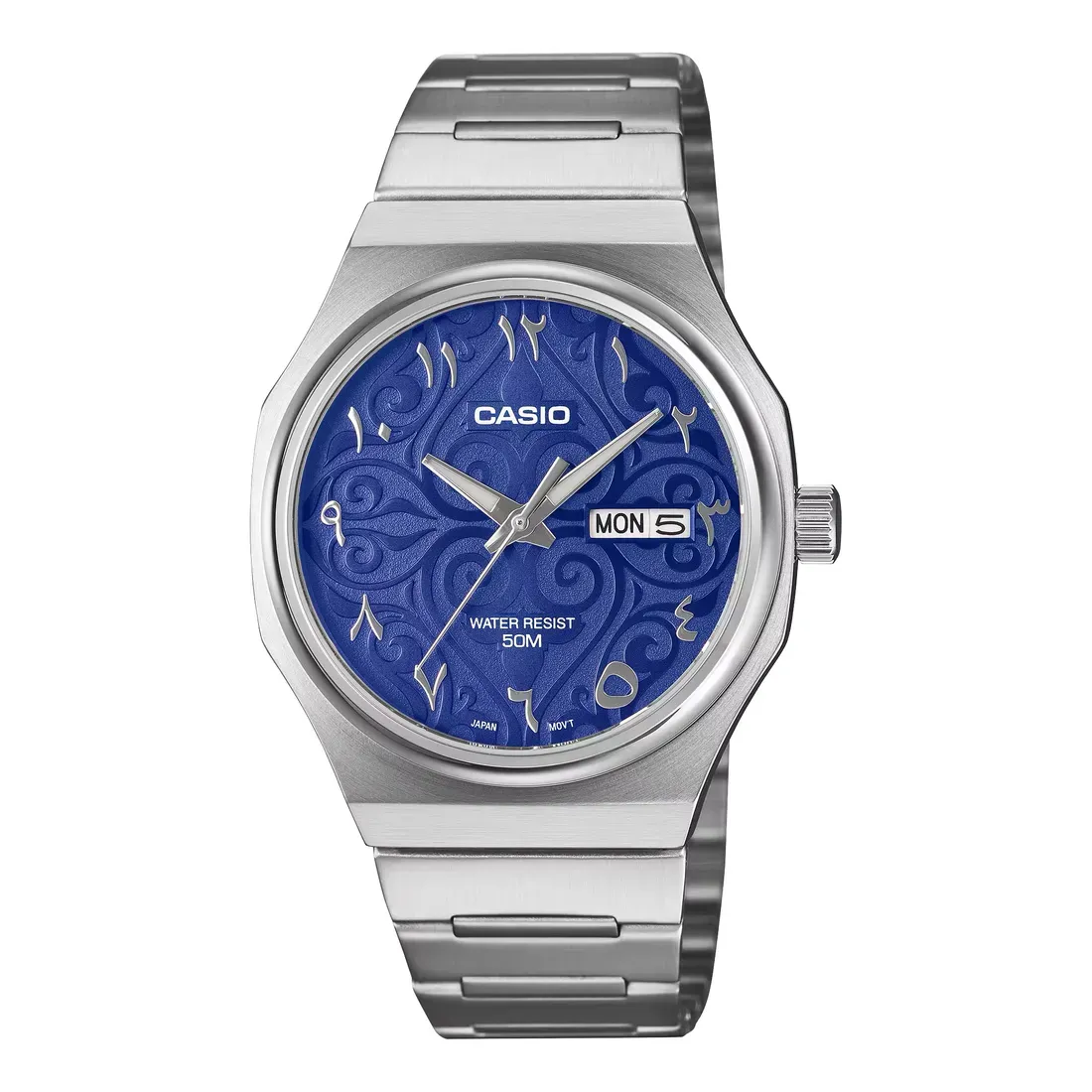 Ilustrasi mtp e735ar 2a2v84 Casio Rilis Seri MTP-E735AR: Jam Tangan Elegan Dial Motif Ar