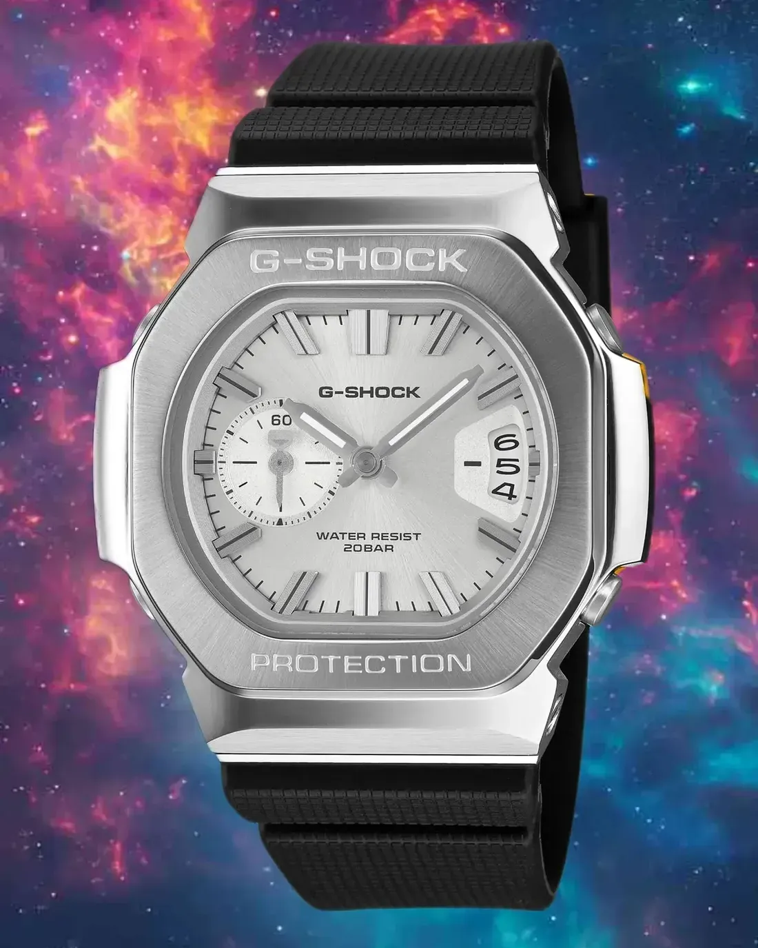 Ilustrasi get2 Casio Rilis Trio G-Shock 2500 Berbezel Logam dengan Jarum Ma