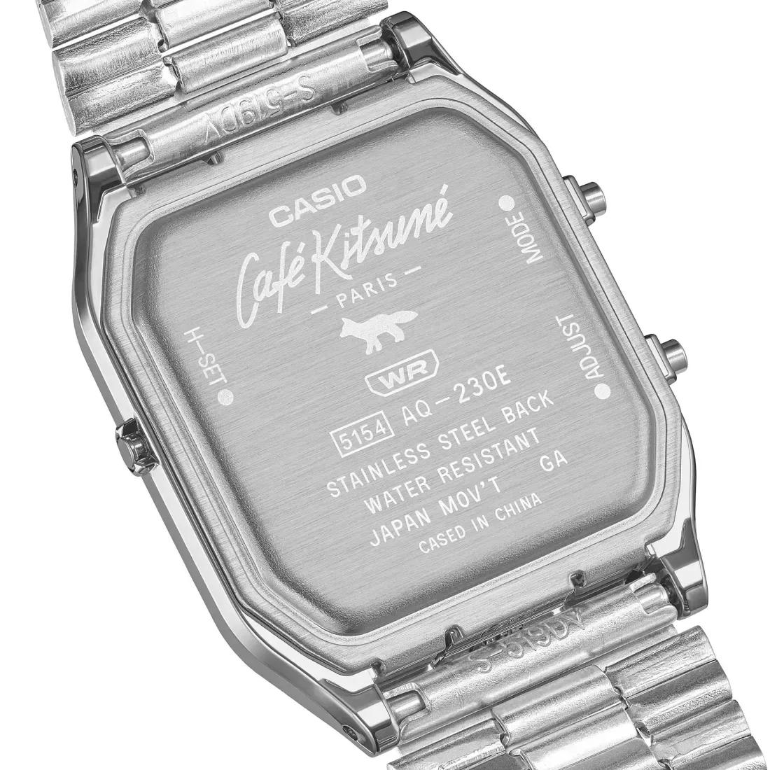 Ilustrasi casio aq230eck 3a matcha green watch 2 Casio x Café Kitsuné Luncurkan Jam Tangan Retro Nuansa Match