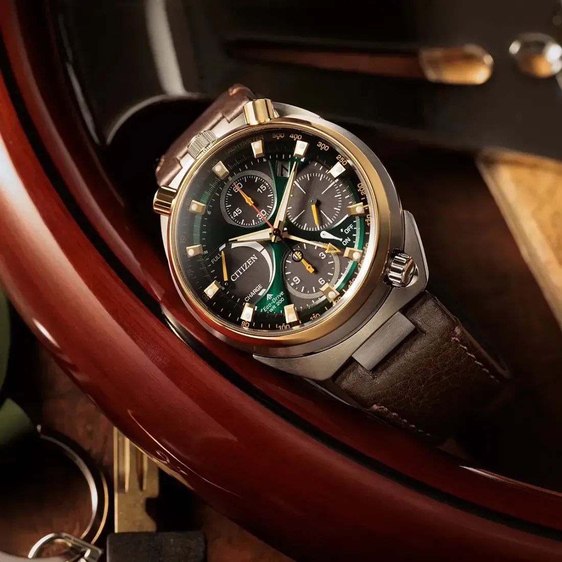 Ilustrasi citizen promaster tsuno chrono racer watch 3 Citizen Rilis Promaster Tsuno Chrono Racer Jam Balap Retro R