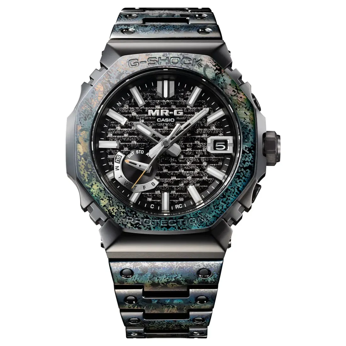 Foto tampak desain bagian depan Dihiasi Emas dan Platina, Jam Tangan Casio Ini Dijual Rp123 Jutaan
