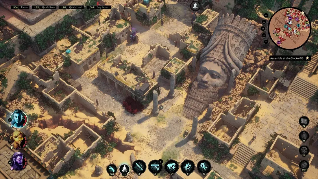 Ilustrasi sumerian six gameplay v2 Diskon 67 Persen Sumerian Six di Steam, Game Taktis Gaib den
