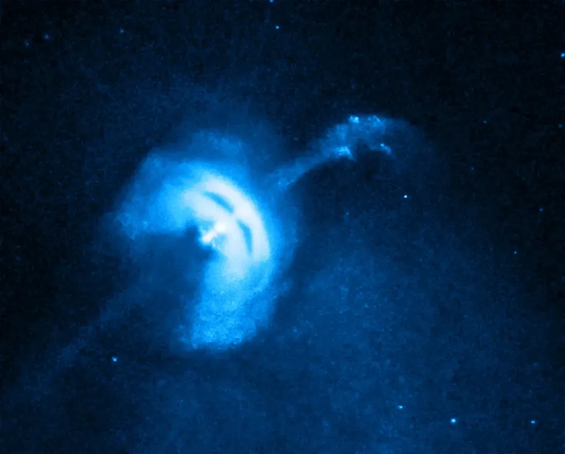 Ilustrasi psr b0833 45 Fenomena Unik Astronomi: Pulsar PSR J1637−4642 Mengalami Gli
