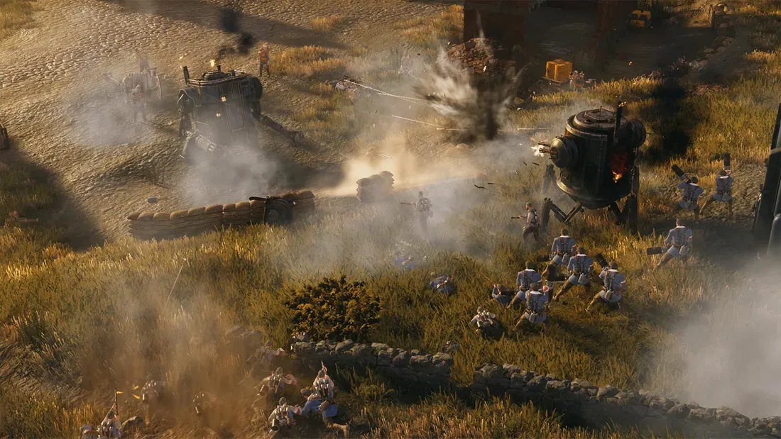 Ilustrasi Game RTS Robot Raksasa Iron Harvest Diskon 85 Persen di Steam, foto 1 dari 2