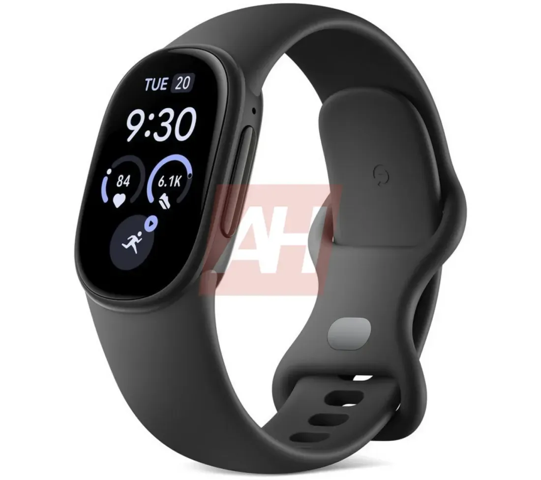 Google Fitbit Edge varian hitam Obsidian klasik
