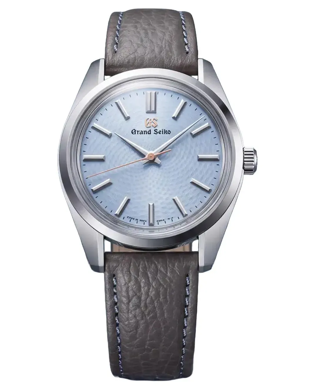 Case stainless steel 36,5 mm Grand Seiko SBGW327 dengan perlakuan faceted dari 44GS