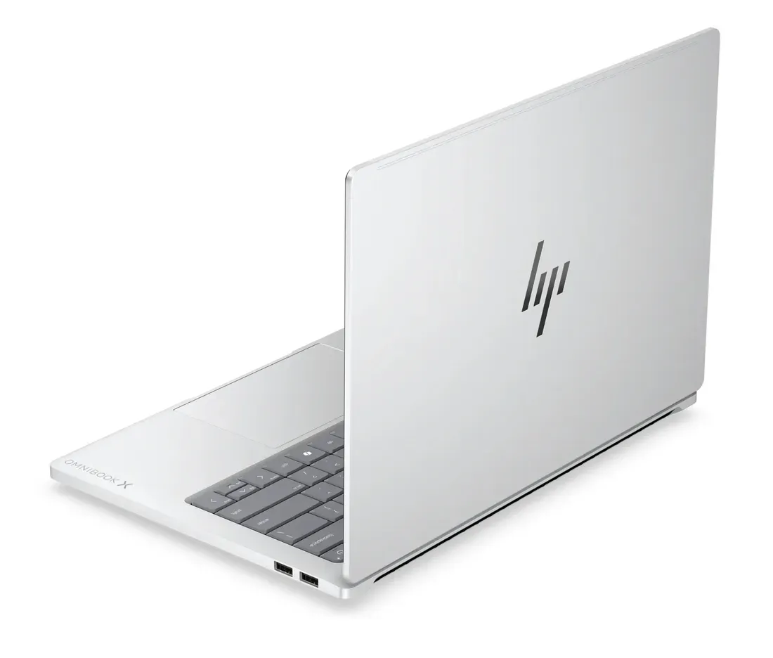 Foto tampak bagian bawah dan ventilasi HP OmniBook X 14 Hadirkan Platform Nvidia RTX Spark dan RAM 128 GB