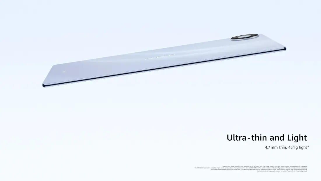 Ilustrasi videoframe 4322 Huawei MatePad Pro 12″ Siap Meluncur Global: Bodi 4.7mm dan