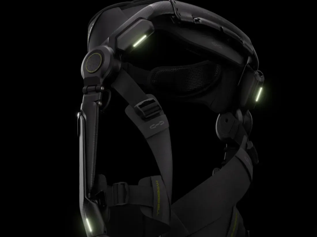 Ilustrasi hypershell halo full leg exoskeleton debuts with 12 mile range and 1490w power c Hypershell Halo Resmi Rilis Bawa Exoskeleton Kaki Bertenaga