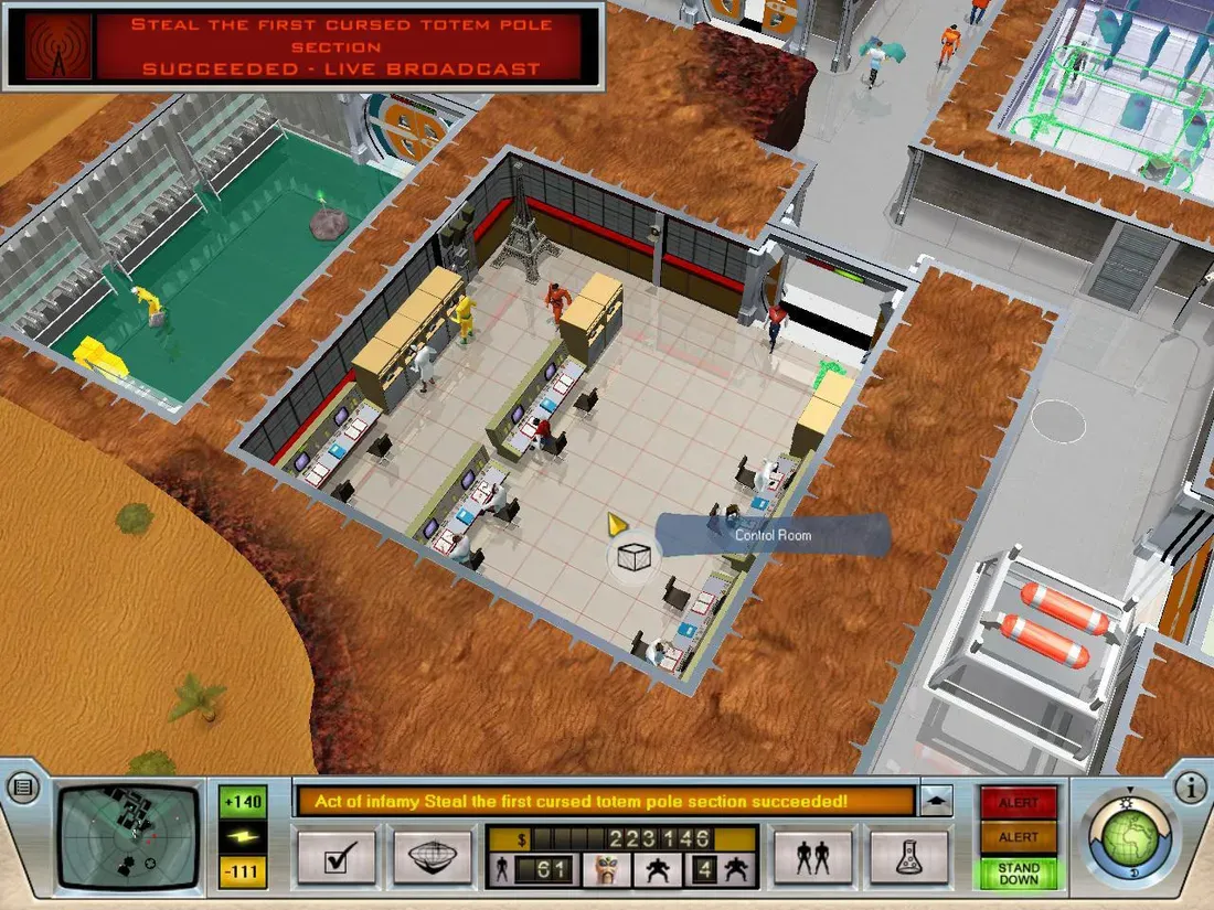 Ilustrasi evil genius gameplay v2 Jadi Supervillain Cuma Rp17 Ribuan, Game Klasik Evil Genius