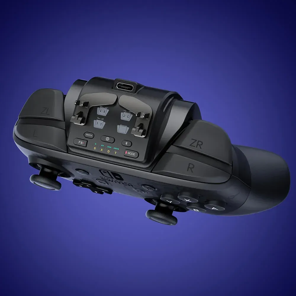 Ilustrasi voidjoy elite extender for switch pro controller Jsaux Voidjoy Hadir, Kontroler Pocket-Sized dengan Fitur Kel