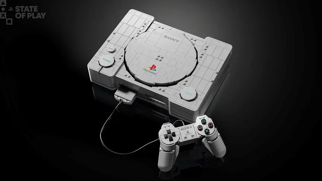 Ilustrasi lego playstation set LEGO PlayStation Resmi Rilis: Nostalgia Konsol PS1 Klasik Ha