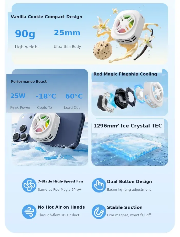 Ilustrasi red magic english Mampu Turunkan Suhu Hingga -18°C, Ini Daya Tarik Nubia Ice C