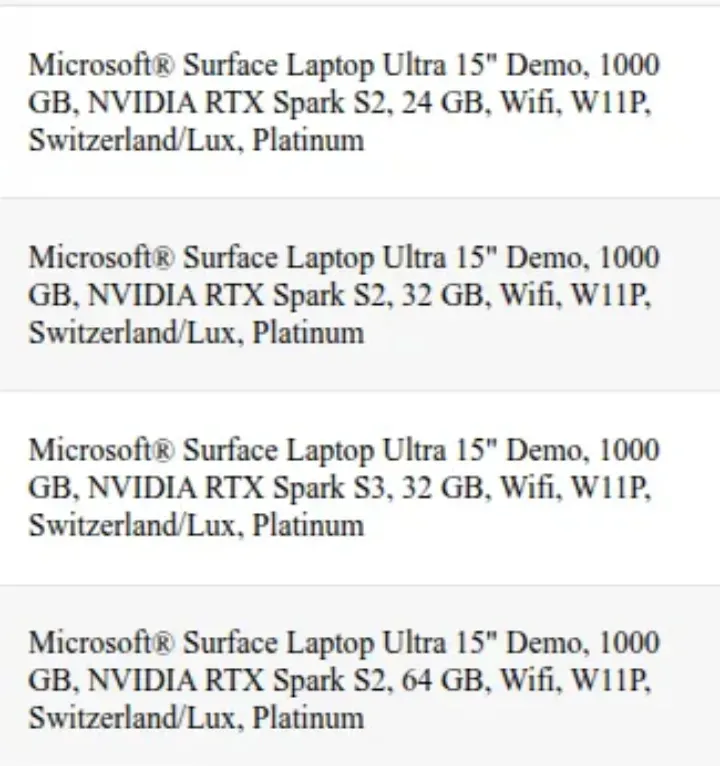 Foto tampak penampang atas Microsoft Siapkan Rilis Surface Laptop Ultra Bawa RAM 128 GB dan RTX Spark, foto 1 dari 2