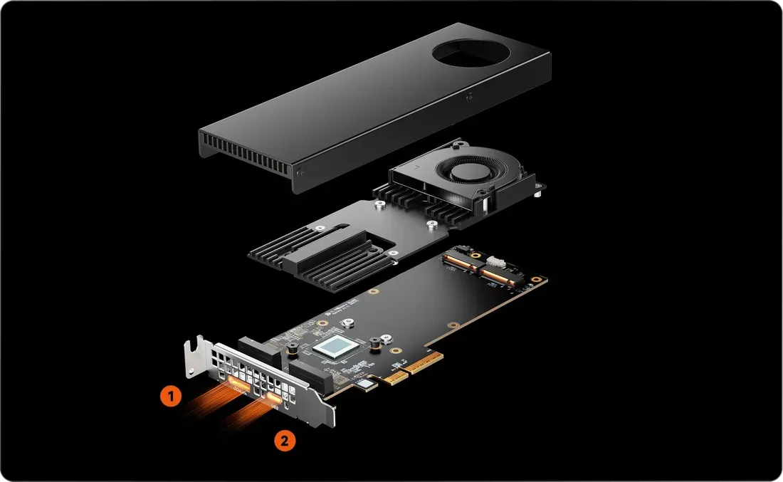 Port OCuLink dan USB-C pada Minisforum ESP4B-850