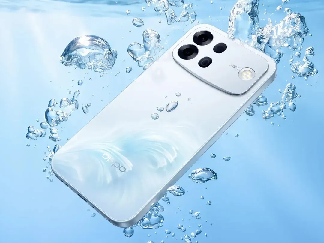 OPPO A7 Pro Max 5G warna biru laut