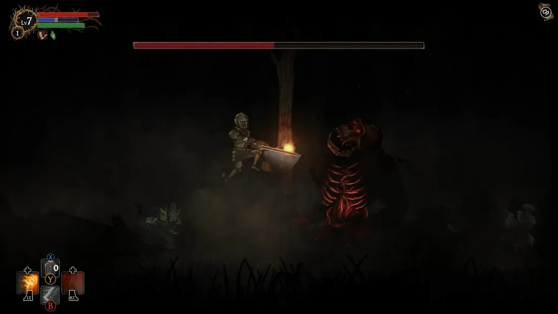 Ilustrasi rogue blight gameplay Padukan Dark Souls & Slay the Spire, Game Rp200 Ribuan Ini R