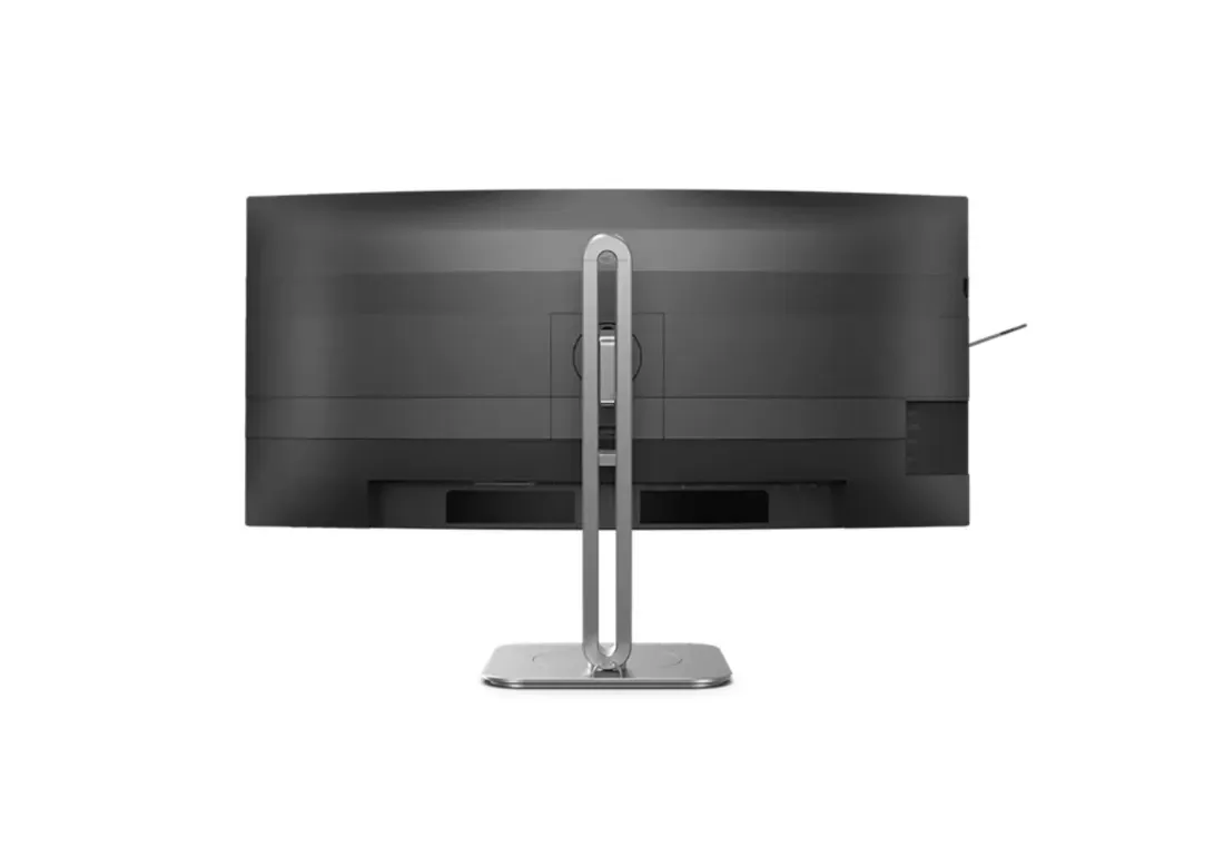 Foto tampak port belakang dan konektivitas I/O Philips Rilis Monitor Ultrawide 5K2K 120Hz Murah dengan USB-