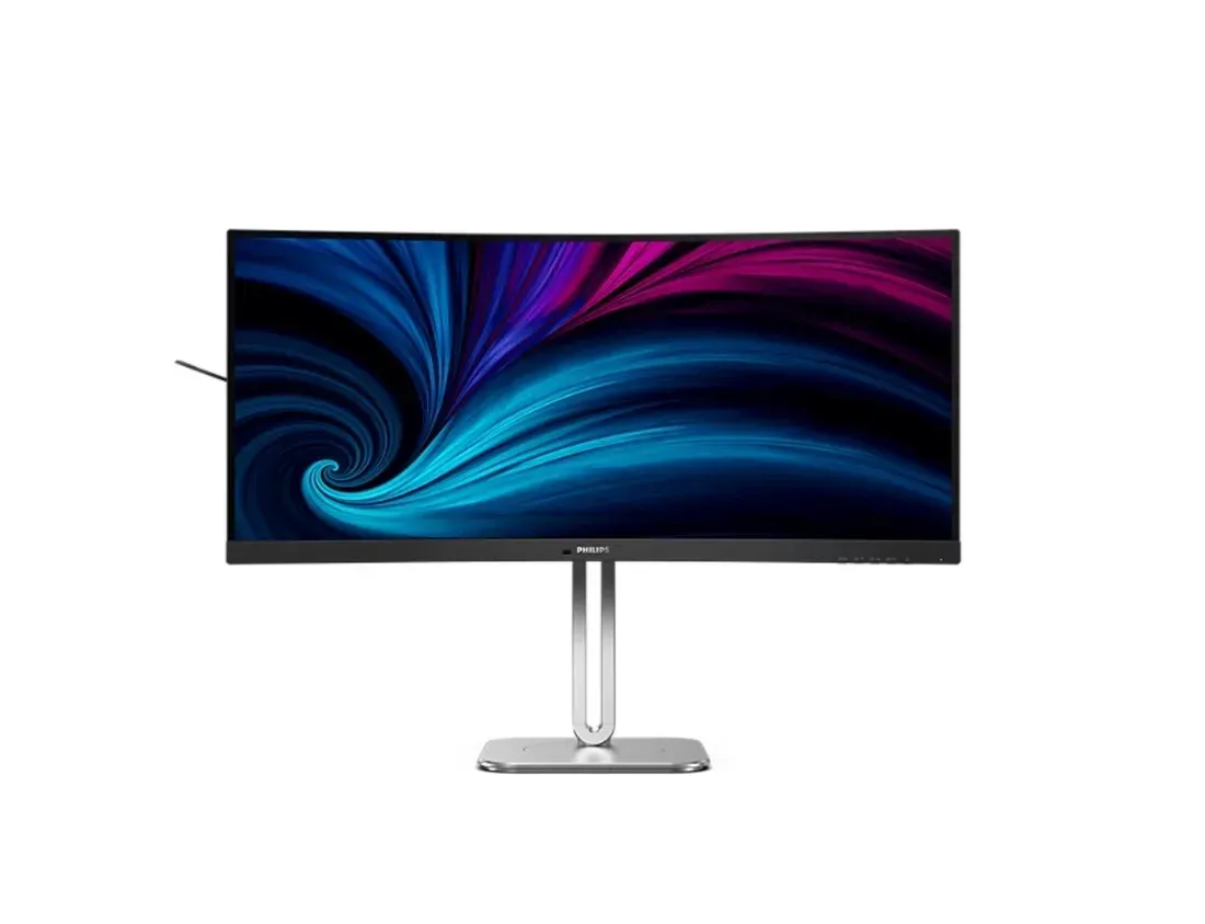 Foto tampak desain bagian depan Philips Rilis Monitor Ultrawide 5K2K 120Hz Murah dengan USB-
