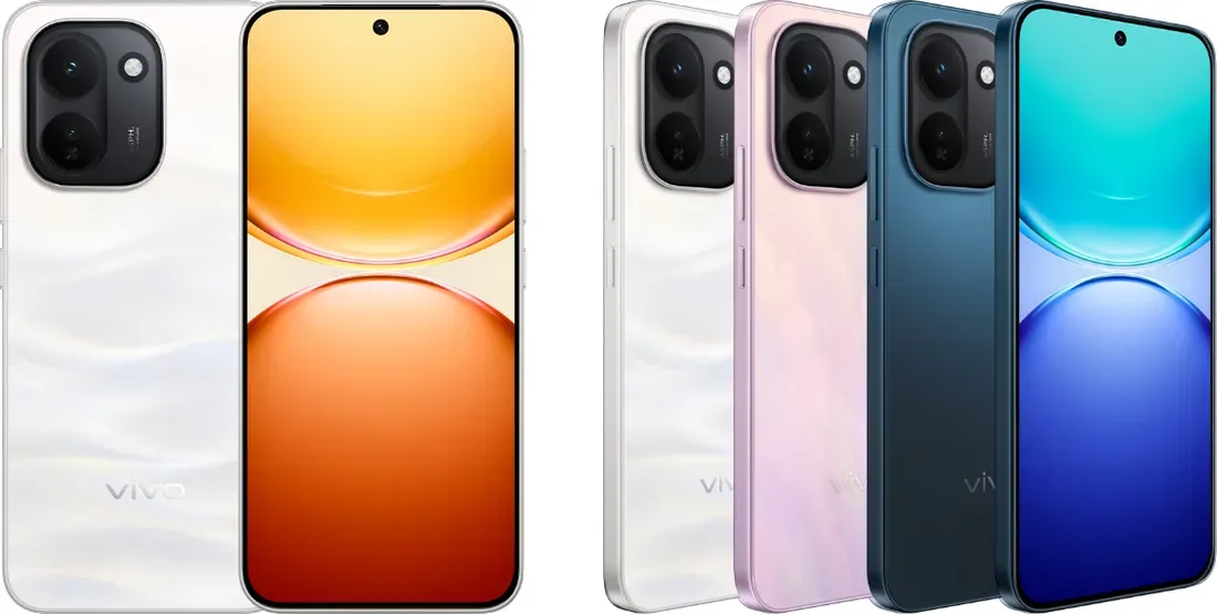 Opsi warna dan desain bodi Vivo Y600K Turbo
