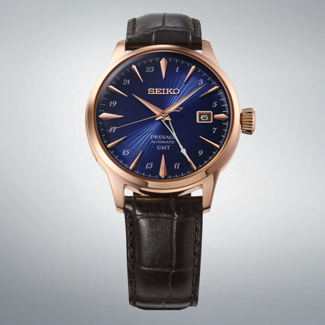 Seiko Presage Cocktail Time HCB005 Corcovado dial biru