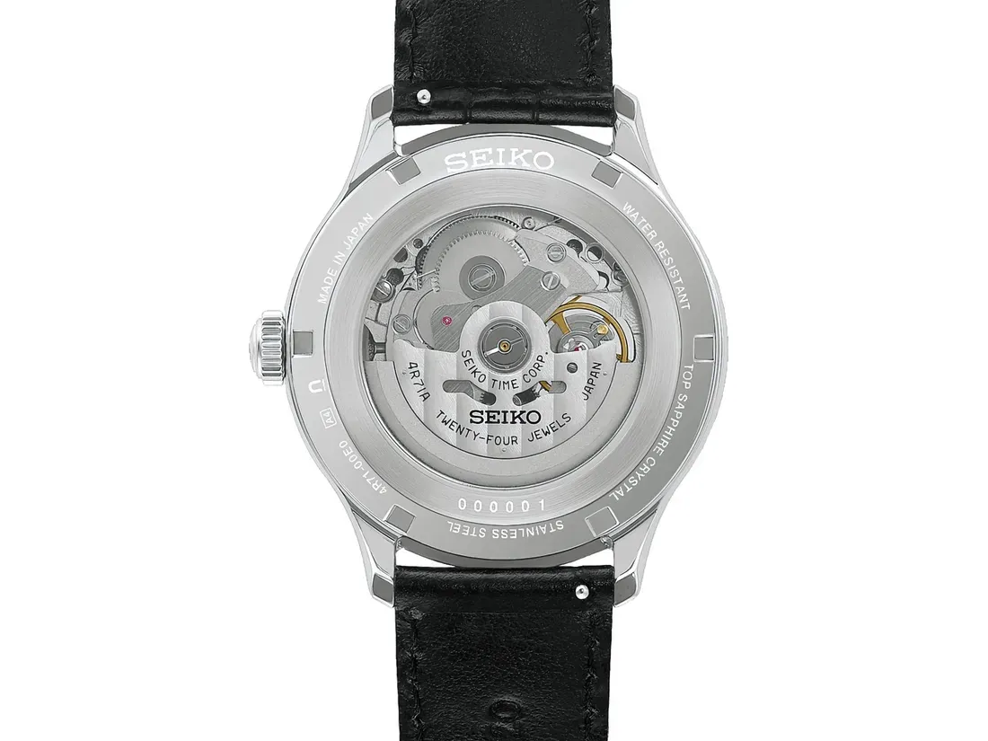 Foto tampak port belakang dan konektivitas I/O Seiko Rilis Presage Japanese Garden: Jam Tangan Open-Heart M